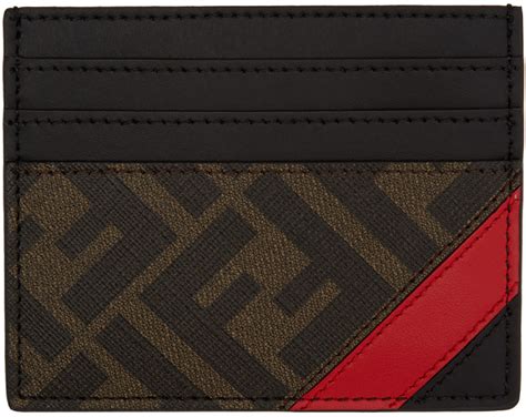 ssense fendi card holder